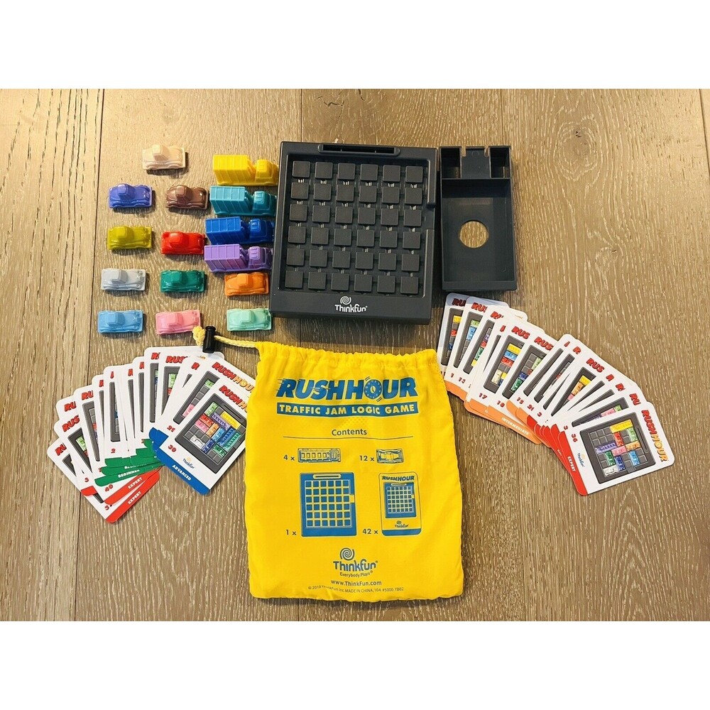 Thinkfun Rush Hour - Traffic Jam Logic, Brain & Challenge Game - STEM Toys